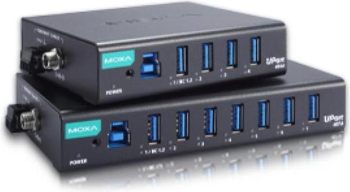 Immagine prodotto Moxa UPORT 407-T W/O ADAPTER - Hub USB industriale con 7 porte, senza adattatore, da -40 a 85 °C (7 Porti)