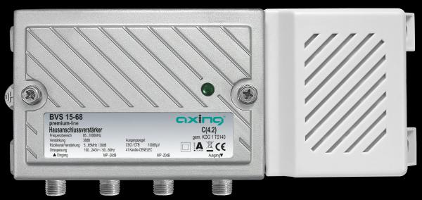 Produktbild Axing Hausanschlussverstärker BVS 15-68 mit Rückkanal 38dB 1006 Mhz (Originalfernbedienung)