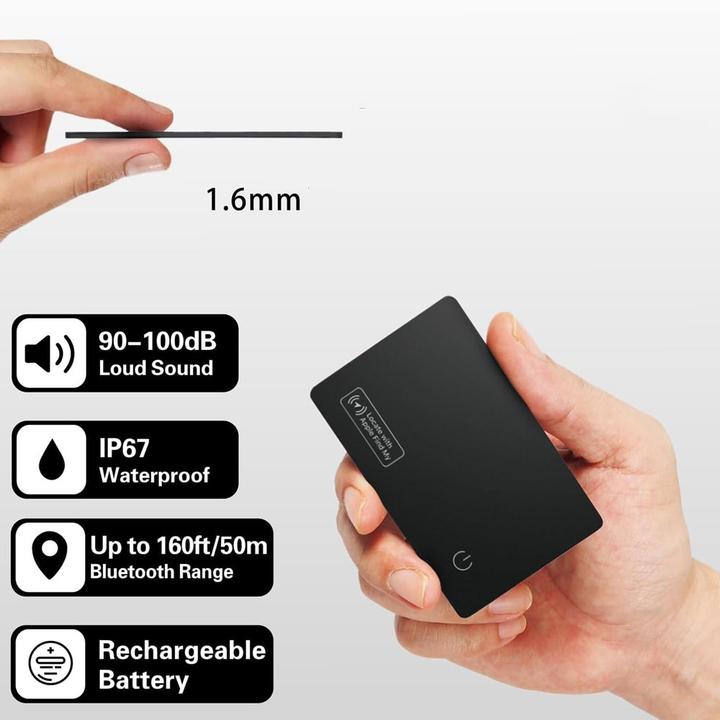 Produktbild Deltalabs Wallet Bluetooth Keyfinder, Smart Tracker Karte (Apple)