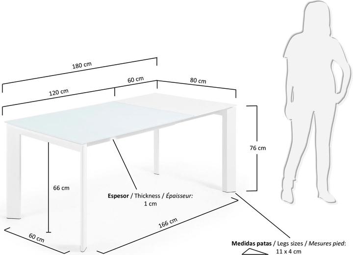 Immagine prodotto Kave Home Axis (80 x 120 x 76 cm)
