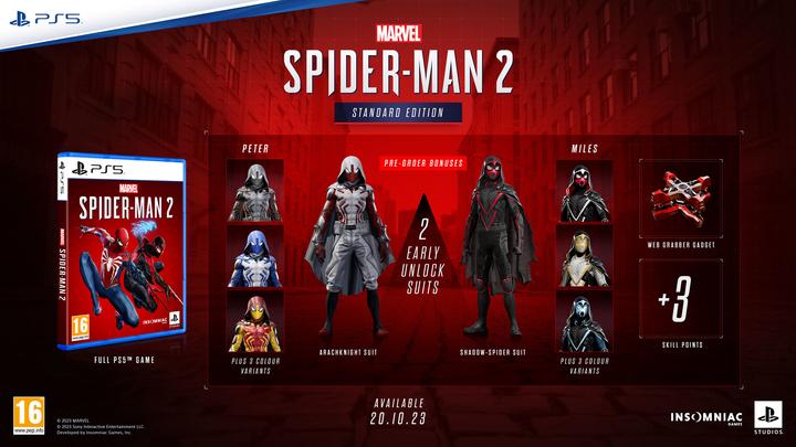 Image du produit Sony Spiderman 2 (PS5, DE)