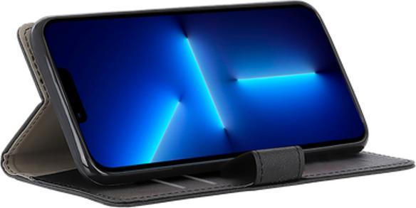 Actual product image Just in Case PU-leather Book Case Black Apple iPhone 13 Pro Max (Apple iPhone 13 Pro Max)