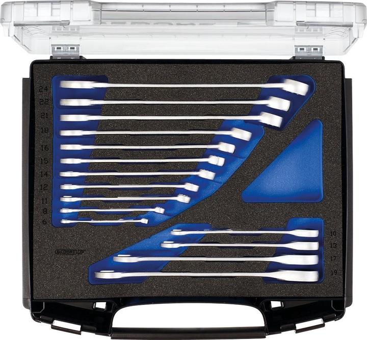 Gedore 1101-7-7 R Ring-Maulschlüssel-Satz, in i-BOXX 72 (24 mm, 6 mm, 17 mm, 14 mm, 12 mm, 10 mm, 22 mm, 11 mm, 19 mm, 13 mm, 18 mm, 8 mm, 15 mm, 21 mm, 16 mm)