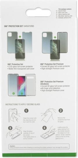 Image du produit 4smarts Ensemble de protection à 360° Premium UltraSonix (Samsung Galaxy Note 20, Samsung Galaxy Note 20 5G)