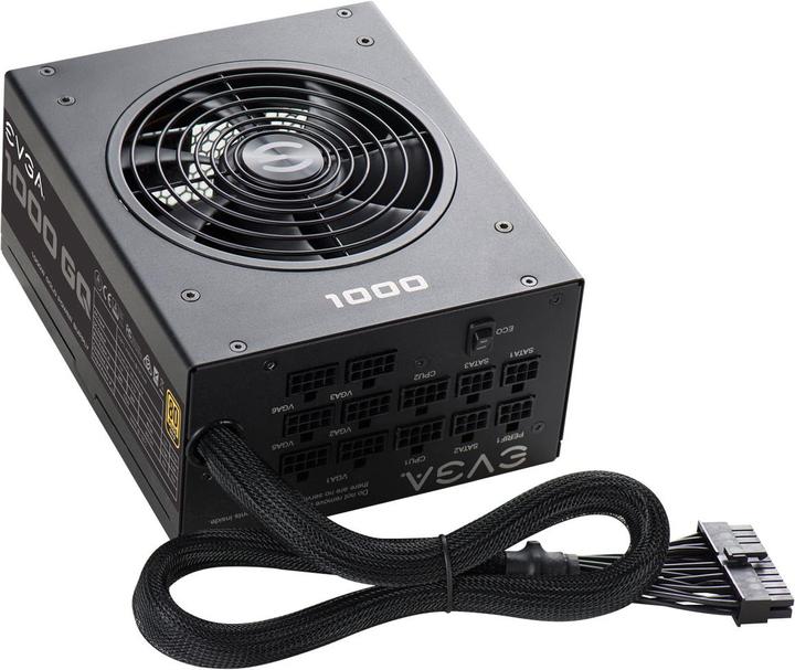 EVGA Alimentatore 1000 GQ 1000 W, 80 PLUS Gold, completamente modulare (1000 W)