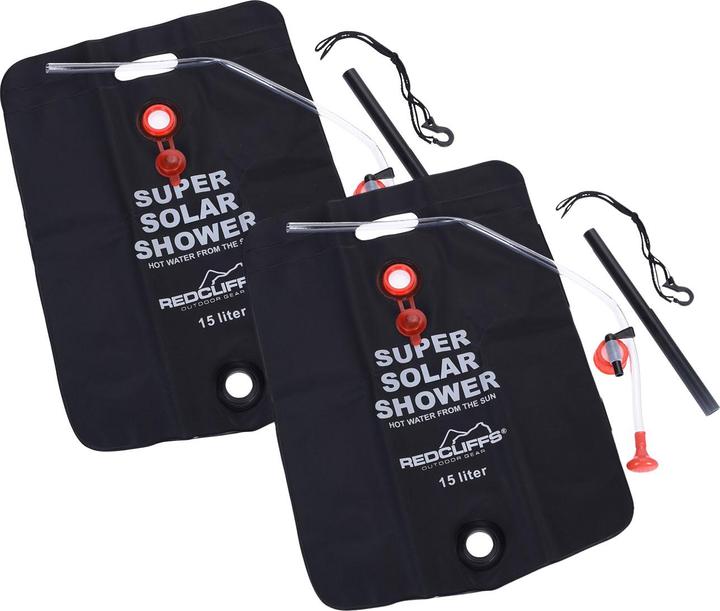 Produktbild Redcliffs 2er-Set Camping-Dusche, 15 Liter