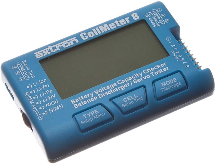 Image du produit Extron Modellbau Vérificateur de batterie CellMeter 8 pc