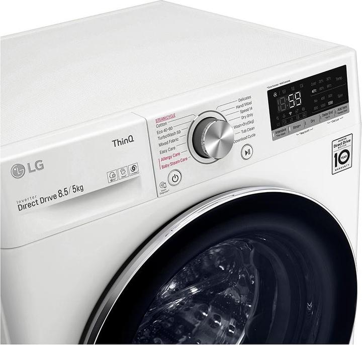 Actual product image LG F2DV5S8S2E