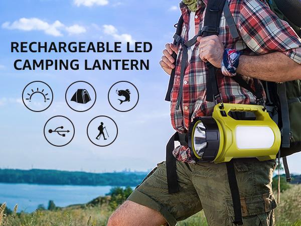 Immagine prodotto Lepro LED-Handscheinwerfer (25 cm, 1000 lm)