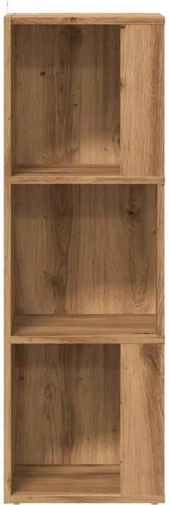 Produktbild VidaXL Eckregal Artisan-Eiche 33x33x100 cm Holzwerkstoff Eckschrank Regal (33 x 33 x 100 cm)