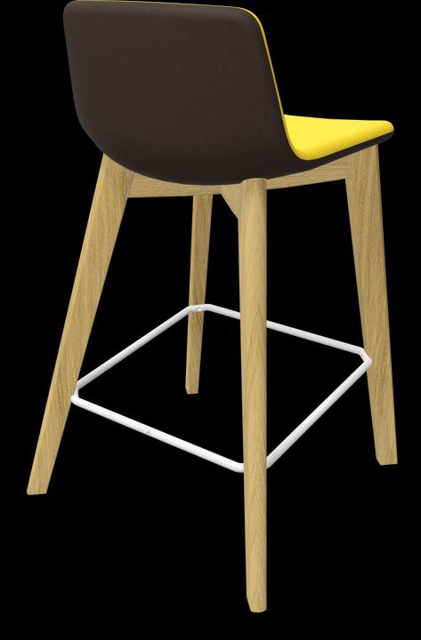 Actual product image Narbutas Twist & Sit Bar Stool