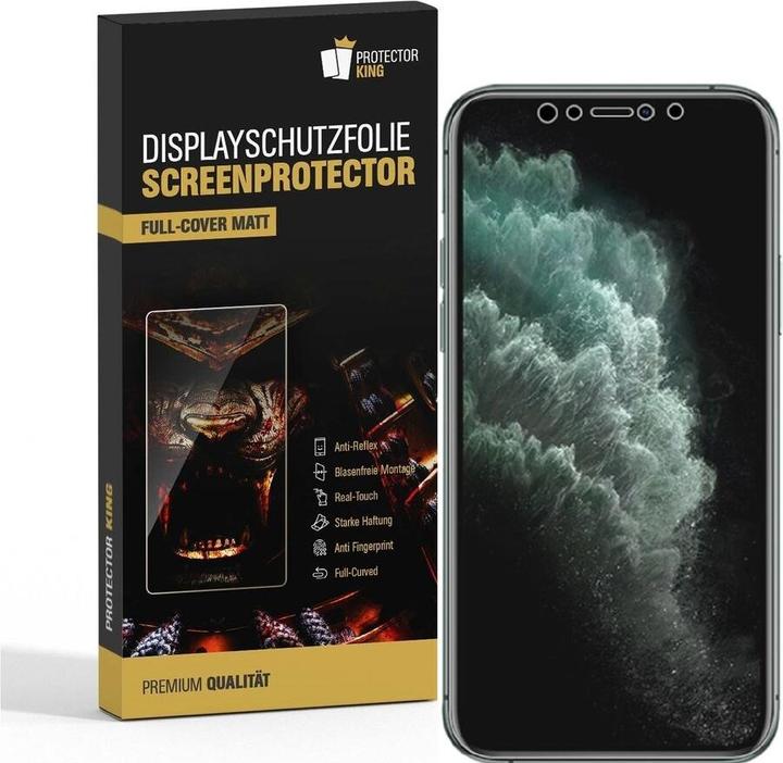 Protectorking 2x Premium Displayschutzfolie Matt Entspiegelt (2 Stück, Apple iPhone X)