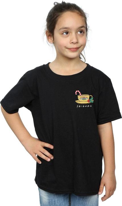 Produktbild Friends Christmas Coffee Mug Breast Print TShirt Mädchen (152, 158)