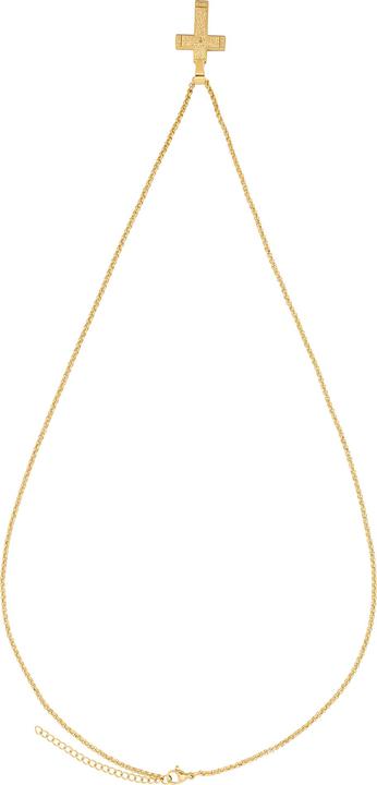 Actual product image Heideman Crucis gold colored (100% stainless steel)