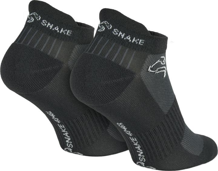 Actual product image Black Snake Sport Sneaker Socks (39, 42)