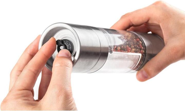Produktbild Lamart LT7014 seasoning grinder Salt & pepper grinder Stainless steel, Transparent (Salz, Pfeffer)