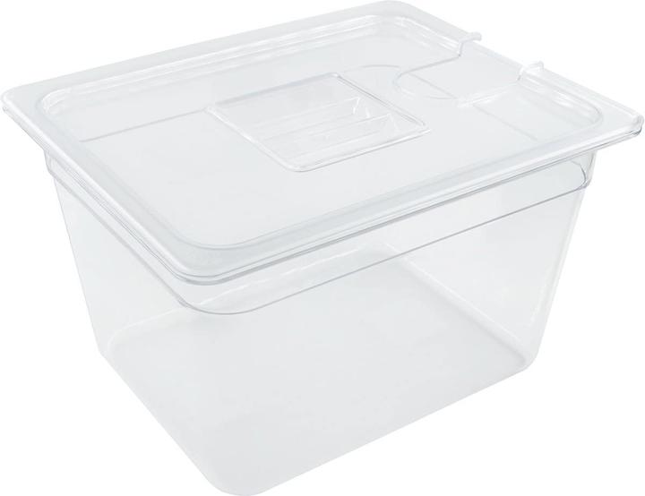 Immagine prodotto Heidenfeld Set di contenitori Sous-Vide SVS11 Bacino 11 litri Palline Sous-Vide Rack (Set di contenitori)