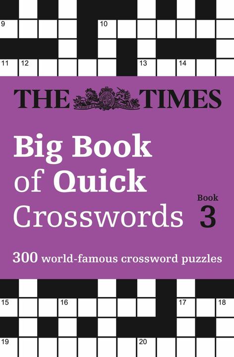 Actual product image The Times Big Book of Quick Crosswords 3 (English, The Times Mind Games, 2016)