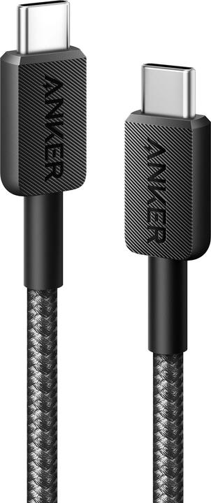 Image du produit Anker Câble 322 USB-C do USB-C 0.9m czarny (0.90 m, USB 3.2 Gen 2)