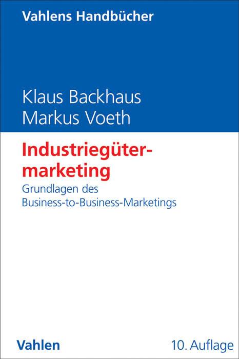 Energie-Label Industriegütermarketing (Deutsch, Klaus Backhaus, 2014)