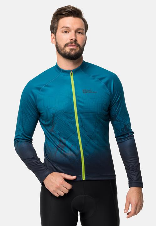 Actual product image Jack Wolfskin Morobbia Fz L/S Print M (L)