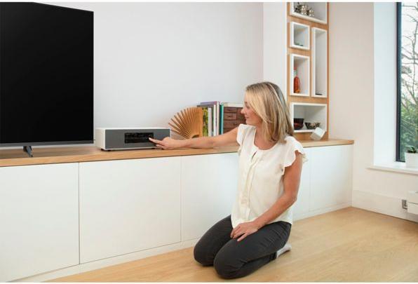 Image du produit Panasonic SC-DM504EG-W (Bluetooth, Lecteur de CD, 2x 20 W)