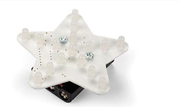 Actual product image Whadda Kit LED Star White