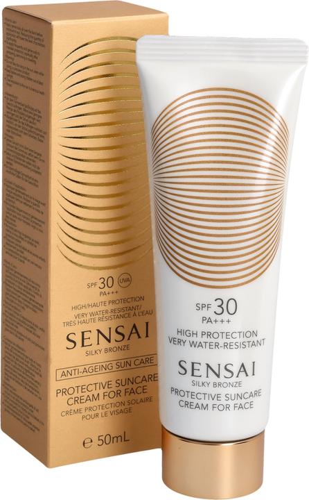 Actual product image Sensai Silky bronze (Sun cream face, SPF 50+, 50 ml)