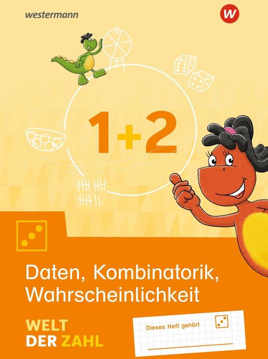 Image du produit Welt der Zahl 1 / 2. Arbeitsheft Daten, Kombinatorik, Wahrscheinlichkeit (Allemand, Thomas Rottmann, Gerhild porteur, 2021)