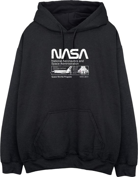 Immagine prodotto Nasa Felpa con cappuccio (XL)