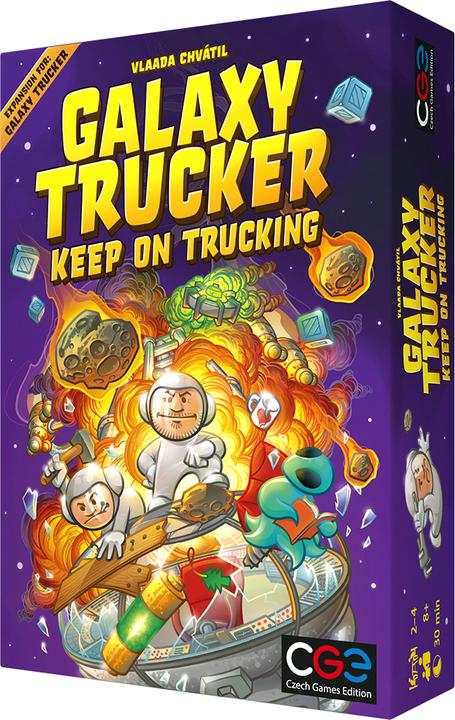 Image du produit Czech games edition CZ118 - Galaxy Trucker 2nd Edition : Immer weiter!, jeu de société, pour 2-4 joueurs (extension DE) (Allemand)