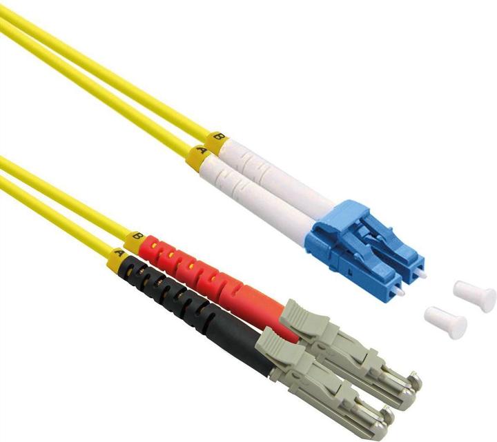 Image du produit Roline Câble de raccordement LWL duplex (F/UTP, CAT6, 10 m)