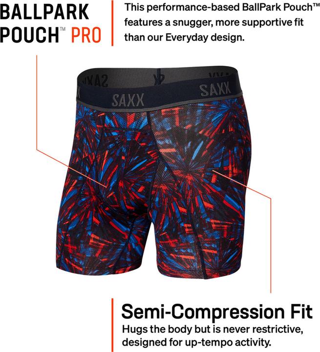 Actual product image SAXX Underwear Kinetic HD Boxer Brief (S)