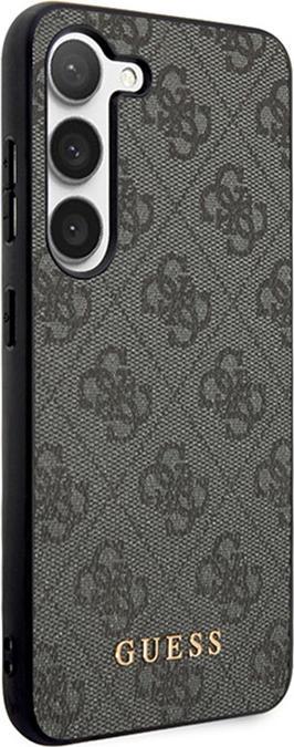 Actual product image Guess case for S24+ S926 GUHCS24MG4GFGR hardcase 4G Metal Gold Logo black (Samsung Galaxy S24+)