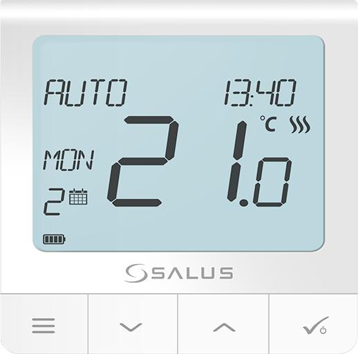 Salus thermostat d'ambiance quantum sq610rf