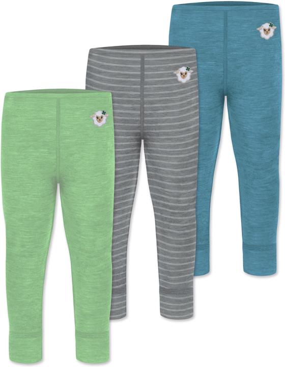 Normani 3er Pack Baby Merino Hose Unterhose „Tihoi" - 9509