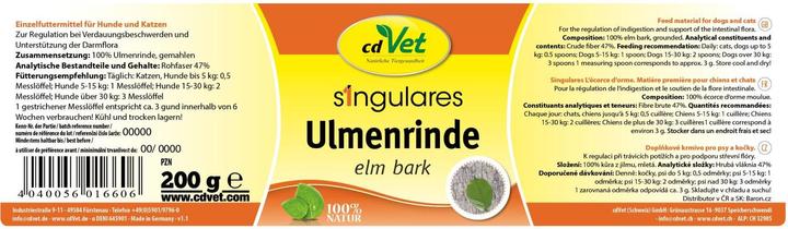 Produktbild cdVet Singulares Ulmenrinde (1 Stk., 200 g)