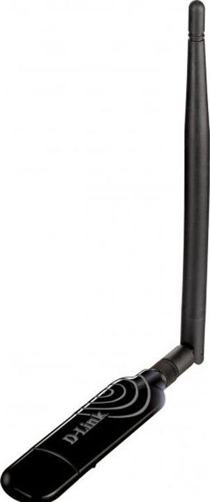 Image du produit D-Link DWA-137, Avec fil, USB, WLAN, Wi-Fi 4 (802.11n), Noir (USB)