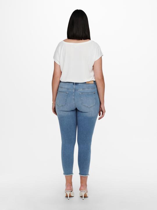 Actual product image Only Curvy CarWilly Reg Ankle Skinny Fit Jeans (W54/L34)