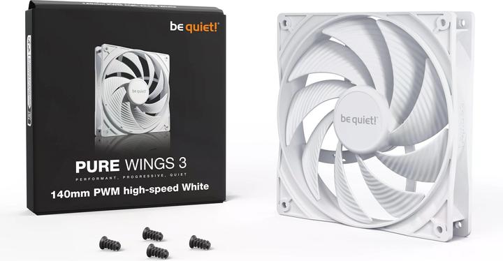 Produktbild be quiet! Pure Wings 3 PWM HS wh 140x140x25 (140 mm, 1 x)