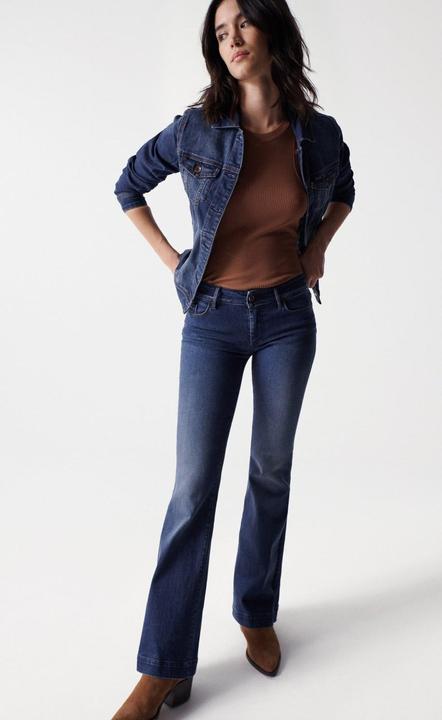 Produktbild Salsa Jeans Jeansjacken Denim Trucker Jacket (L)
