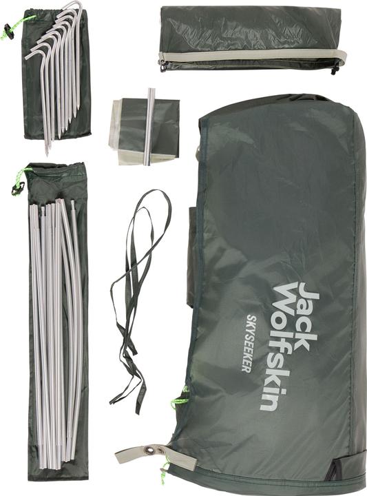 Actual product image Jack Wolfskin North Timer (Tunnel tent, 1.90 kg, 1 person)
