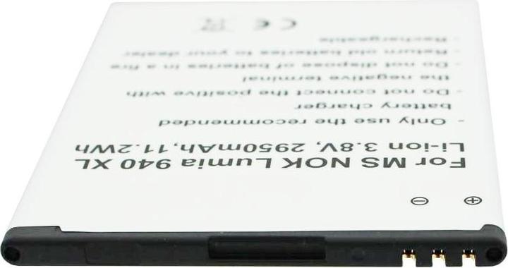 Actual product image Microsoft Lumia 950 XL Battery, Lumia 950 XL Dual SIM Battery BV-T4D