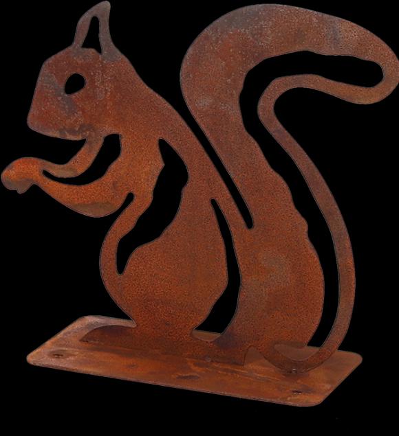 Produktbild Esschert Design Dekofigur Eichhörnchen Rostbraun, Eigenschaften: Keine