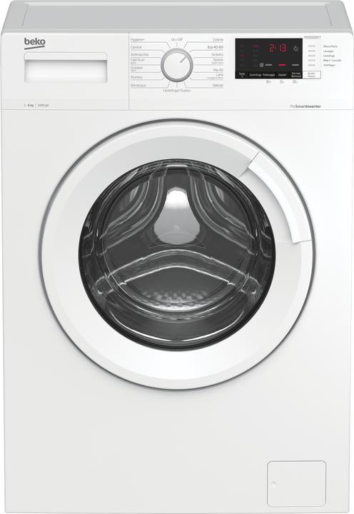 Image du produit Beko Lave-linge à chargement frontal WUXS61032WI-IT 6 kg 1000 tr/min Blanc (6 kg, Gauche)