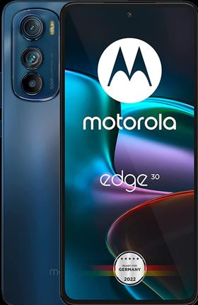 Actual product image Motorola Edge30 Ultra (256 GB, Interstellar Black, 6.67", Dual SIM, 200 Mpx, 5G)