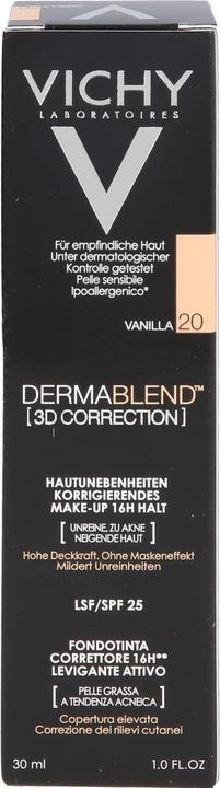 Image du produit Vichy Dermablend 3D Correction (20 Vanille)