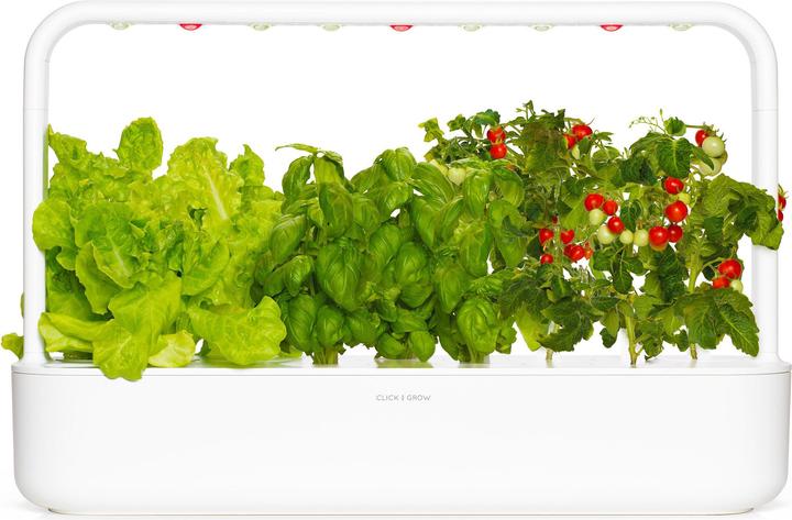Actual product image Click and Grow Smart Garden 9 Pro Starter kit (Colour: White) (SG9S1UNI-BT) (18.50 cm)