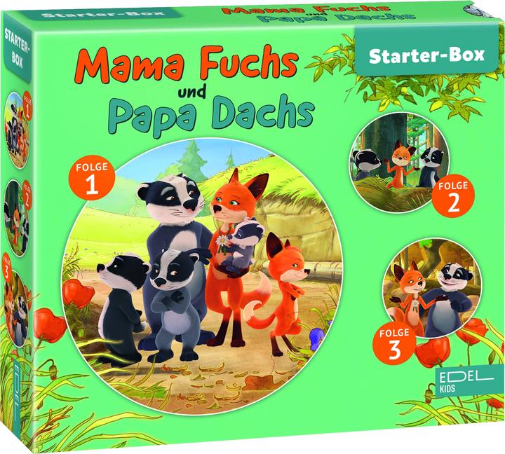 Produktbild Mama Fuchs und Papa Dachs - Starter Box 1 (F1-3)