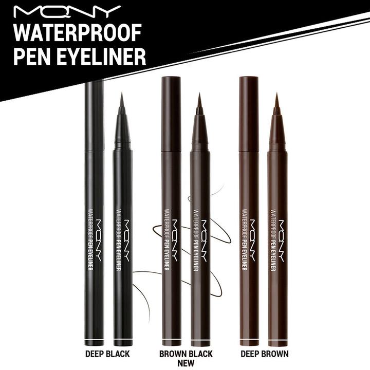 Actual product image MQNY Waterproof Pen Eyeliner (Deep Black)